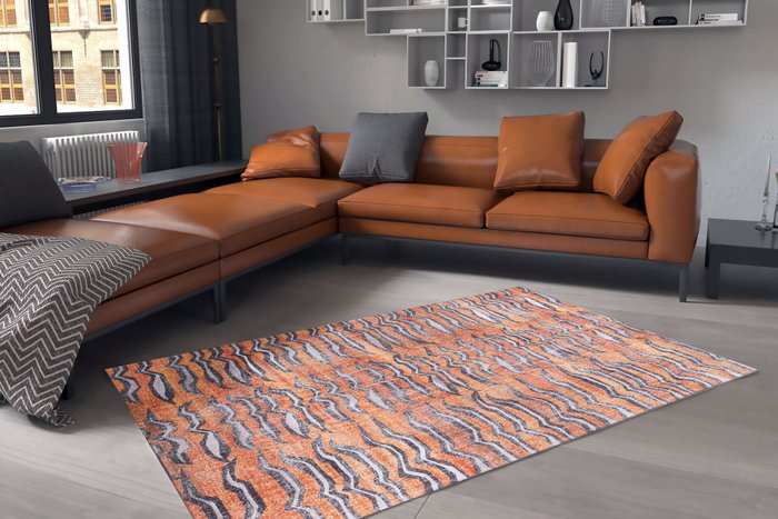 Conceptum Opus Chenille - Orange AL 304 Multicolor Conceptum Opus Chenille - Orange AL 304 Multicolor